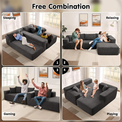 🔥Minimalist L-Shape Couch